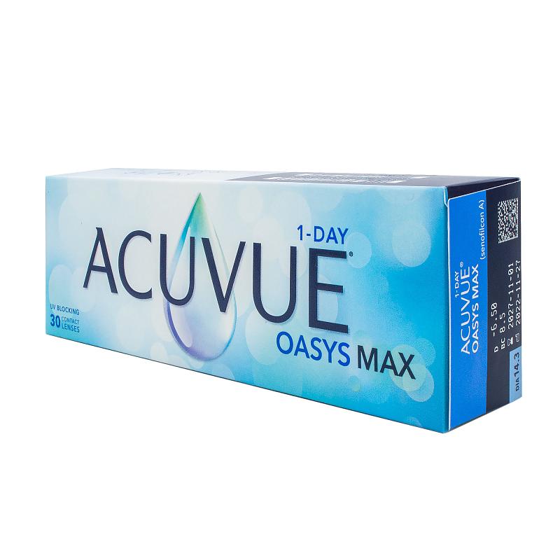 ONE DAY ACUVUE OASYS MAX (30 ШТ) 9,0 мм